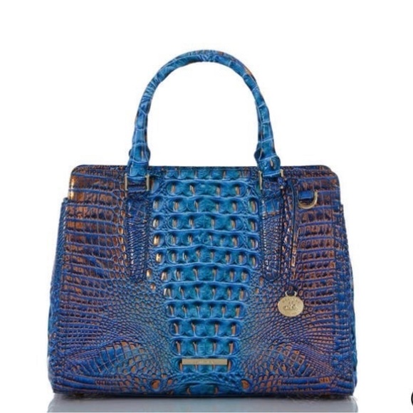 NWT Brahmin Small Finley Deep Azure Melbourne - Picture 4 of 10